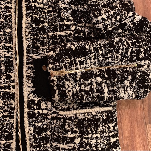 Sandro wool blend round neck jacket - Picture 3 of 7